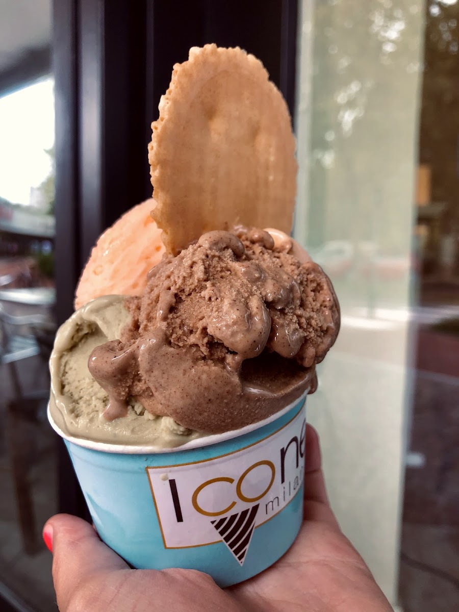Coppetta pistacchio e cioccolato